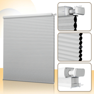Intelligente Wabenstruktur-Dachfensterrollos Motorisiert Ohne Bohren Ohne Werkzeuge Elektrisch Von Oben Nach Unten Automatische Zelluläre Fensterrollos - Product Image 3