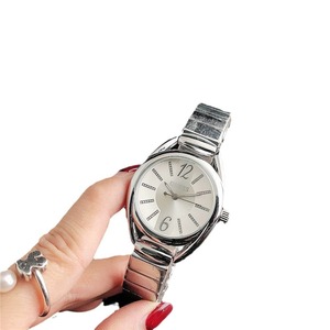 Hàn Quốc Phong Cách Phụ Nữ Thạch Anh Đồng Hồ Thanh Lịch Thiết Kế Giản Dị Ổn Định Cung Cấp Tất Cả Các Trận Đấu Móng Tay Đơn Giản Quay Số Hiển Thị Kính Cửa Sổ Hợp Kim Trường Hợp - Product Image 5