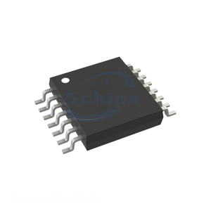 Electronic Chips Component THS6043IPWPRG4 14 PowerTSSOP Interface Manufacturer Channel - Product Image 1