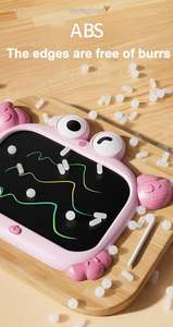 Lindo tablero de dibujo encantador cangrejo forma de dibujos animados borrable escritura LCD tableta 10 pulgadas Color dibujo tableta juguete educativo - Product Image 3