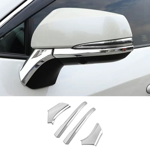 De fibra de carbono retrovisor coche adornos espejo retrovisor decoración para Toyota <span class=keywords><strong>Rav4</strong></span> 2019, 2020, 2021, <span class=keywords><strong>2022</strong></span> Xa50 accesorios de Auto estilo híbrido - Product Image 2