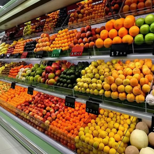 Réfrigérateur <span class=keywords><strong>et</strong></span> congélateur vertical pour supermarché, vitrine ouverte pour fruits <span class=keywords><strong>et</strong></span> légumes - Product Image 5