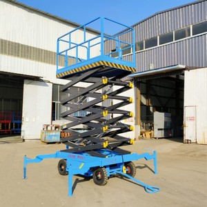 Plateforme élévatrice à ciseaux électrique mobile, plateforme élévatrice verticale à ciseaux, hauteur 4m-18m, capacité 500kg, plateforme élévatrice pour personnel - Product Image 6