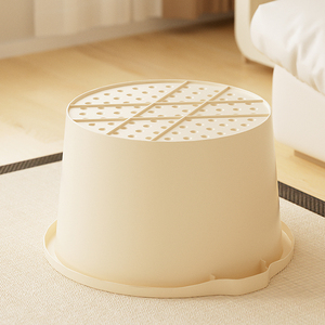 Baignoire pour les pieds extra-large, extra-haute, à haute résistance, avec massage par picots, palette de couleurs polyvalente, poignée élargie, empilable, gain de place - Product Image 5