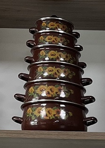 Set di Pentole in Smalto 6 Pezzi 14-24cm 676HEDB - Product Image 4