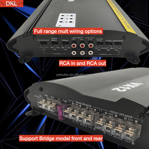 Klang qualität Kunden spezifisch RMS <span class=keywords><strong>75W</strong></span> 4CH Auto Subwoofer Lautsprecher verstärker 4 Kanäle Peak 5800W Voll bereich Auto verstärker Klasse AB