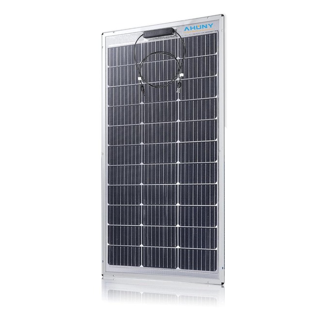 100W 12V Transparent Flexible Bifacial Mono Double-Sided High Efficiency 25.4% Waterproof Solar Panel for Cars Caravans