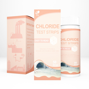 Kit de test rapide pour <span class=keywords><strong>piscine</strong></span> et spa à eau salée, <span class=keywords><strong>bandelettes</strong></span> de test en plastique pour le chlorure de sodium - Product Image 3