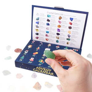 Calendario <span class=keywords><strong>de</strong></span> Adviento Navideño <span class=keywords><strong>de</strong></span> Cristal Natural <span class=keywords><strong>de</strong></span> 24 Compartimentos con Logotipo <span class=keywords><strong>de</strong></span> Mina <span class=keywords><strong>de</strong></span> Piedra <span class=keywords><strong>de</strong></span> Cristal <span class=keywords><strong>de</strong></span> China, Caja Sorpresa Musical, Colgante <span class=keywords><strong>de</strong></span> Regalo para Niños - Product Image 5