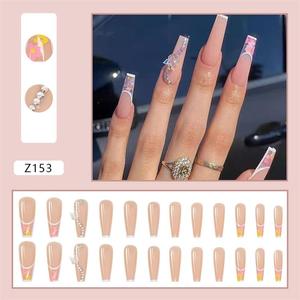 Vente en gros Voir l'<span class=keywords><strong>image</strong></span> agrandie Partager Fournisseurs d'<span class=keywords><strong>ongles</strong></span> artificiels Boîte d'emballage pour <span class=keywords><strong>ongles</strong></span> à presser souples faits à la main de couleur unie et de design - Product Image 3