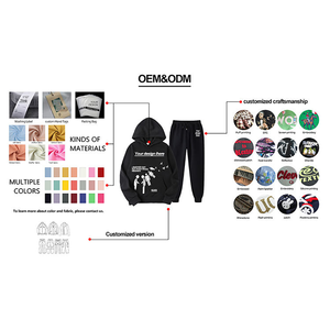 Individuelles Streetwear-Set für Herren mit Aufdruck, Acid-Washed Hoodie & Jogginghose mit Sun-Faded-Effekt, Vintage-Trainingsanzug für Männer - Product Image 4