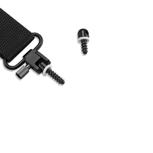 อุปกรณ์เสริมสำหรับการล่าสัตว์กลางแจ้ง ชุดติดตั้งสลิงแบบพกพา ตัวเว้นระยะสีขาว ตัวยึดสลิง 6 ชิ้น ตัวหมุนสลิง - Product Image 4