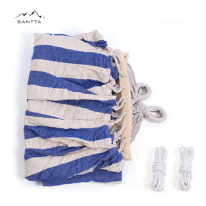 Amaca brasiliana a strisce SANTTA <span class=keywords><strong>XL</strong></span> con barra di spargitore di legno per Patio e cortile - Product Image 2