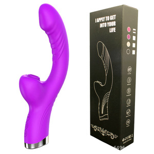 Stimulateur clitoridien G-spot pour femmes, jouet sexuel, langue qui lèche, suce, vibromasseur clitoridien, suceur de clitoris, <span class=keywords><strong>vibro</strong></span>-dildo - Product Image 4