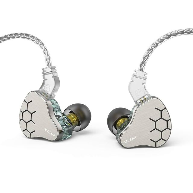 KBEAR Lark 1BA+1DD Wired Earphone HiFi IEM Headphone In-Ear Monitor Wired Earphone with 2 Pin Cable for Musician Church