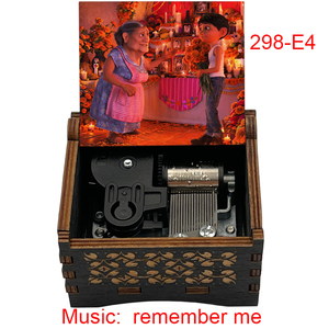 Carillon in Legno con Movimento Rotante 'Ricordati di Me' dal <span class=keywords><strong>Film</strong></span> Coco, Regalo di Compleanno per Bambini - Product Image 2