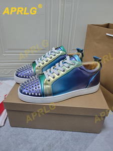 Zapatos Deportivos Casuales de Diseño de Lujo para Skateboarding, Unisex, Elegantes y Modernos, Estilo Slip-On para Bodas, Inspirados en Louboutins - Product Image 2