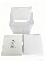 Boîte à gâteau de 4 pouces, boîte à gâteau de 6 pouces, boîte à gâteau de 8 pouces, boîte à gâteau de 10 pouces, boîte d'emballage pour gâteau d'anniversaire, boîte à gâteau transparente, boîte à gâteau personnalisée