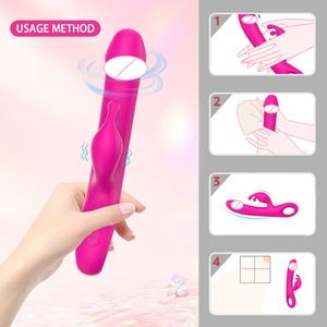 Vibratore Ylove a Doppio Motore in Silicone Liquido a Forma di Coniglio per Punto G con 10 Modalità di Velocità, Impermeabile IPX7 e Ricaricabile USB per Donne - Product Image 5