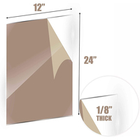 Plaques en acrylique coulé AllSIGN Duke, épaisseur 2-50 mm, résistantes au feu et à la chaleur, taille personnalisée, découpe laser, impression UV, gravure