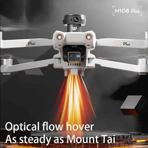 2025 M108 Cộng Với Chuyên Nghiệp RC Drone 3-Trục Gimbal 4K Máy Ảnh 3Km Phạm Vi Động Cơ Không Chổi Than Kỹ Thuật Số Hiển Thị Từ Xa Prosumer Cấp - Product Image 4
