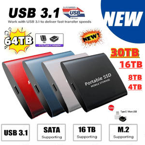 Disco duro móvil de estado sólido para Comercio exterior transfronterizo SSD portátil recién actualizado 500GB-16TB USB SATA 3,0 para computadora portátil - Product Image 4