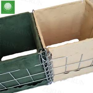 Hot-dip Galvanized Alloy Wire Defensive bastion barriers sand wall
