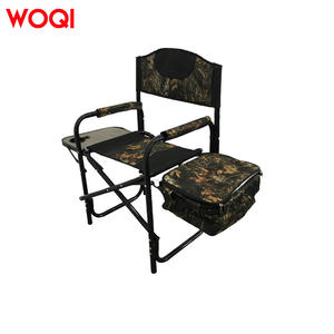 Chaise pliante de réalisateur Woqi Outdoor avec table latérale et porte-gobelet pour la plage, le camping, usage adulte, 50x45x80cm - Product Image 4