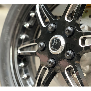 Couvercle de jante de moyeu de roue en aluminium CNC pour moto <span class=keywords><strong>Piaggio</strong></span> Liberty MP3 Sfera RST Fly Hexagon Zip II FR SP Gilera Fuoco - Product Image 5