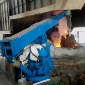 EAF炉油圧機械式ロボット鋼金属スクラップポーカープッシャーブームマニピュレーターアームIF誘導炉用 - Product Image 2