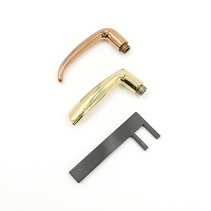 Furniture Handles And <b>Knobs</b> <b>Brass</b> Lever Cabinet Contemporary Design PVD Coating Asl035 - Product Image 4