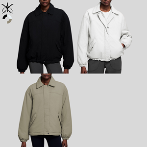 Chaqueta Informal Versátil de Algodón con Cuello para Mujer, Chaqueta Ligera Impermeable para Otoño/Invierno, <span class=keywords><strong>Abrigo</strong></span> Grueso y Holgado - Product Image 4