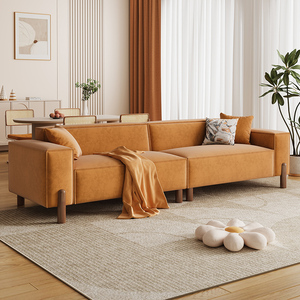 Canapé de luxe moderne pour le salon, canapé sectionnel, ensemble de meubles d'intérieur en forme de L pour la maison paresseux, deux trois places, dernier modèle en velours - Product Image 3