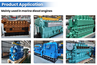Noyau d'échangeur thermique marin en cupronickel GD pour système de refroidissement à eau de mer de propulsion navale, dimensions personnalisables, haute performance