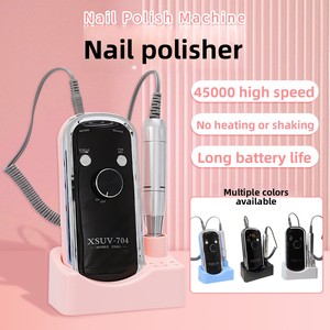 Perceuse à ongles électrique rechargeable 45000 tr/min, machine de polissage haute vitesse pour le retrait du vernis gel et la manucure - Product Image 6