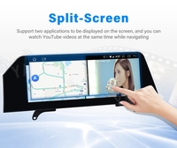 Écran tactile LCD 12,3 pouces 8+128 Go GPS Navigation Stéréo Android Auto CarPlay sans fil pour BMW Série 5 Garantie 1 an
