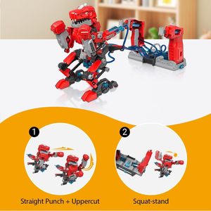 EPT New 2 robots de combat hydrauliques 348 pièces Bots de boxe hydrauliques STEM Kit de construction pour enfants - Product Image 4