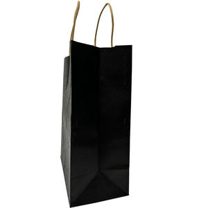 Bolsa de Papel Laminada Personalizada con Impresión Digital para <span class=keywords><strong>Vestidos</strong></span>, Bolsa de Regalo Personalizable para San Valentín y Navidad con Cinta, Materiales Reciclados - Product Image 4