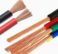 Guoning Einadriges Mehradriges Kupfer-Flexkabel für RV/BVR/BV PVC-Isoliert 0,5mm²/0,75mm²/1,5mm²/2,5mm² Haushaltsdraht
