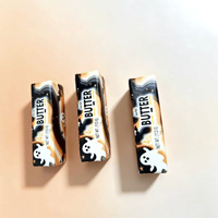 Bâton de beurre fantaisie Halloween, jouet moelleux en PU à remontée lente, anti-stress, pour cadeau en gros, à partir de 14 ans