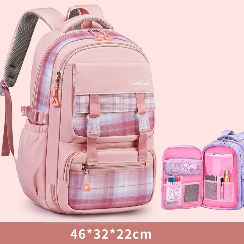 Tas sekolah siswa pintu kulkas mode untuk nilai 1-6 ransel mudah untuk  menyimpan ransel portabel mochila escolar