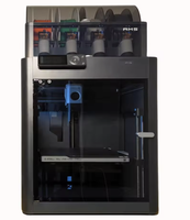 Imprimante 3D Multicolore P1s Combo, Vitesse d'Impression Rapide 500mm/s, Fermée, Core-XY, FDM de Bureau