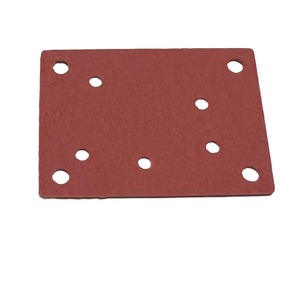 Feuille d'isolation en mica rouge à 9 trous traversants pour applications à haute température - Product Image 5