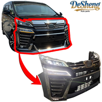Penjualan Panas: Suku Cadang Pengganti untuk Bumper Mobil Toyota Vellfire (Monalisa) dengan Grille, Lampu LED, Radiator, Fender, Harga Rendah.