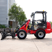 Mini Wheel Loader Landward W1160 Mesin Diesel Kubota Kapasitas Angkat 850 Kg hingga 1250 Kg Mesin Loader Harga Grosir Pabrik