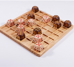 <span class=keywords><strong>Jeu</strong></span> de société Dice Battle pour 2 joueurs, durable, en bois, pour table basse, <span class=keywords><strong>jeu</strong></span> de bar pour adultes, <span class=keywords><strong>jeu</strong></span> de table d'intérieur - Product Image 4