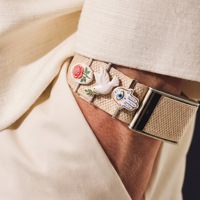 Breloques décoratives pour bracelet de montre : Colombe de la paix, Boutons, Hamsa, Œil, Rose, Cœur, Croix – Accessoires DIY pour bracelet de montre pour femme