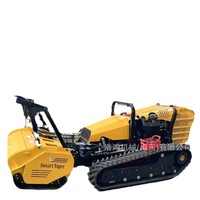 Machine de développement de ceinture de protection contre les incendies de forêt, machine à chenilles tout-terrain, machine de réhabilitation, robot de développement de ceinture d'isolation