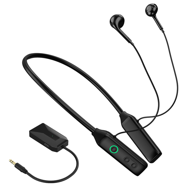 Earphone Monitor Wireless Live Karaoke Neckband Headset Noise Reduction Magnetic Headphone Stereo Headset