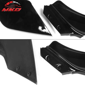 Para Kia K5 2021-2024 GT-Line Sedán PP 3 Piezas Alerón Delantero para Parachoques Negro Brillante Kit de Carrocería de Alta Calidad - Product Image 4